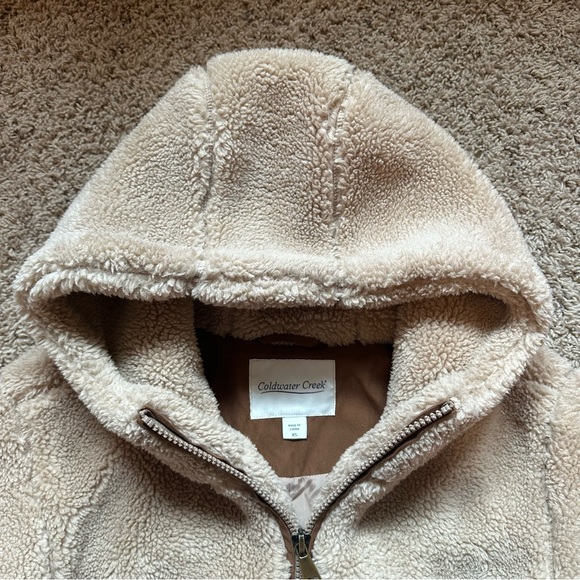 Coldwater Creek wind river sherpa fleece jacket - Picture 7 of 10